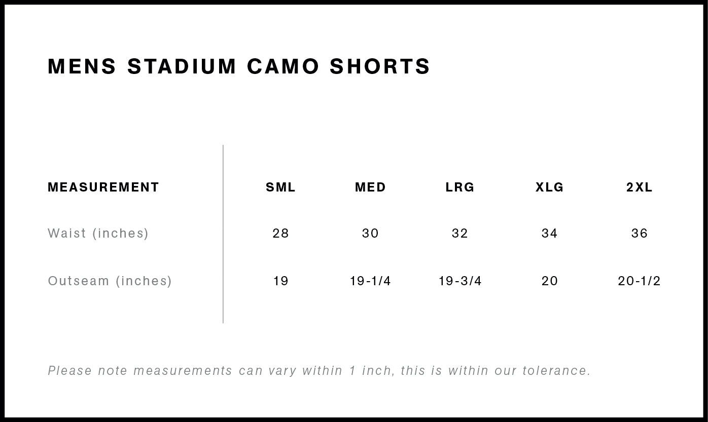 Vixere Men's Camo Shorts